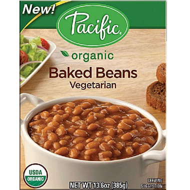 Pacific Natural Foods Bkd Beans Veg (12x13.6OZ )