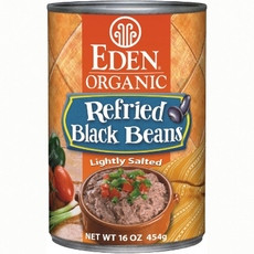 Eden Foods Organic Refried Black Beans (12x15Oz)