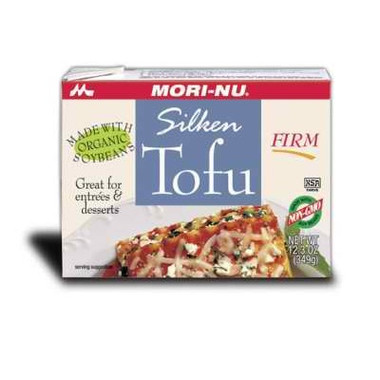 Mori Nu Tofu With Soybeans Firm (12x12.3 Oz)