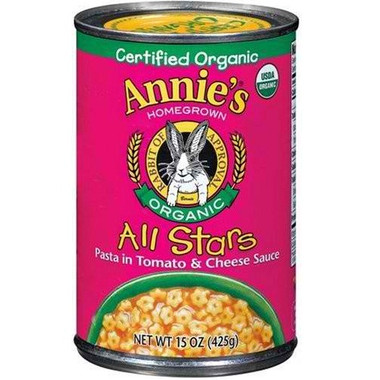 Annie's All Stars With Tomato & Cheese (12x15 Oz)