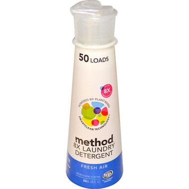 Method Products Laundry Detergent 8X 50 Loads Fresh Air (1x20 fl Oz)