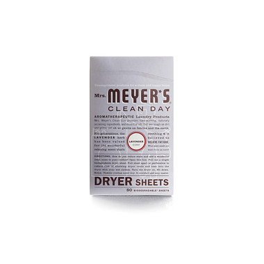 Meyers Lavender Dryer Sheets (1x80 SHT)