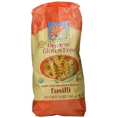 Bionaturae Fusilli Pasta Gluten Free (12x12 Oz)