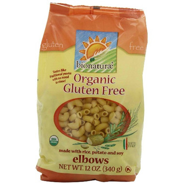 Bionaturae Elbows Pasta Gluten Free (12x12 Oz)