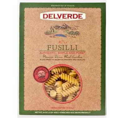 Delverde Fusilli Pasta (12x16OZ )