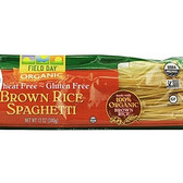Field Day Pasta Organic Brown Rice Spaghetti (12x12Oz)