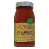 Lucini Italia Sicilian Olive Pasta Sauce (6x25.5 Oz)