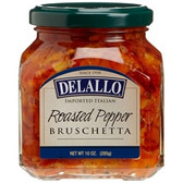 De Lallo Pepper Roasted Bruschetta (6x10 Oz)