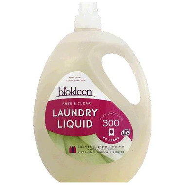 Bi-O-Kleen Laundry Liquid Fr Clr (3x150Oz)