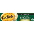 DeBoles Spinach Fettuccine (12x8 Oz)