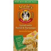 Annie's Homegrown Spirals with Butter & Parmesan (12x5.25Oz)