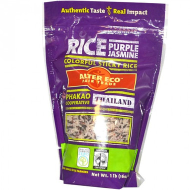 Alter Eco Jasmine Purple Rice (8x16OZ )