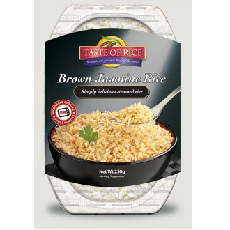 Taste Of Rice Brown Jasmine Rice (6x8.8 OZ)