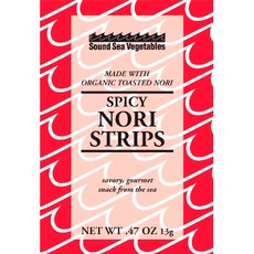Sound Sea Vegetables Spicy Nori Strips (6x0.47Oz)