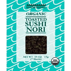 Sound Sea Vegetables Organic Toasted Sushi Nori (12x0.55Oz)