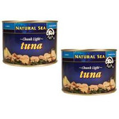 Natural Sea Yellowfin Chunk Light Tuna Salt (6x66.5 Oz)