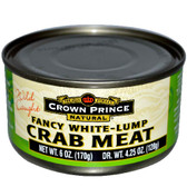 Crown Prince Fancy White Crab Meat (12x6 Oz)