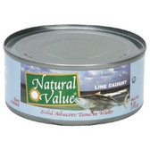 Natural Value Tuna Solid ALbacore Tuna With Salt (24x6Oz)