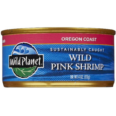 Wild Planet Wild Pink Shrimp (12x4 Oz)