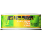 Wild Selections Solid Light Tuna in Water (12x5 OZ)