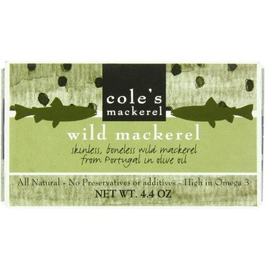 Coles Mackerel Olive Oil (10x4.4Oz)