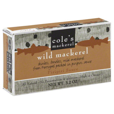 Coles Mackerel Piripiri (10x3.2Oz)
