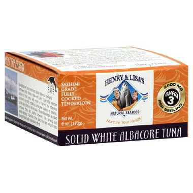 Henry & Lisa's White Albacore Tuna (12x5Oz)