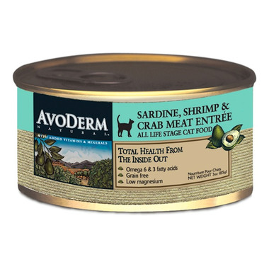 Avoderm Sardine/Shrimp/Crab (24x3OZ )