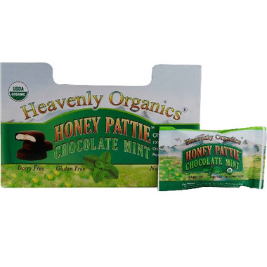 Heavenly Organics Raw Honey Almond Chocolate Pattie (1/40 CT)