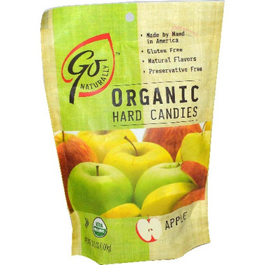 Go Naturally Apple Hard Candy (6x3.5OZ )