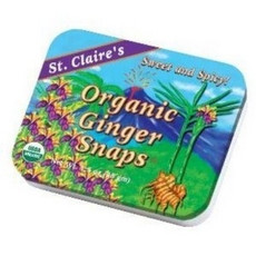 St. Claire's Organic Ginger Mints Tin (6x1.5Oz)