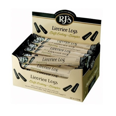 Rj's Soft Licorice Log (30x1.4Oz)