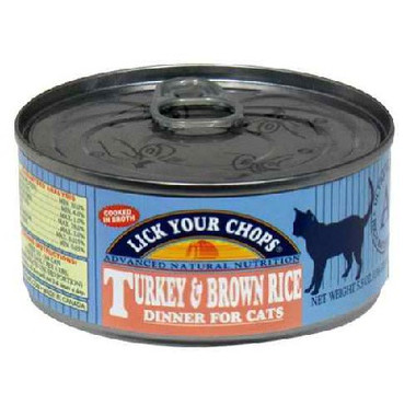 Lick Your Chops Turkey Brn Rice Cat (24x5.5OZ )