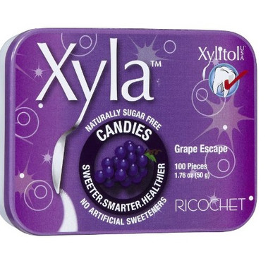 Xylitol Grape Blizz Candies (6x100CT)