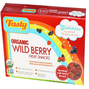 Tasty Brand Og2 Wildberry Gummy Snack (6x5CT)