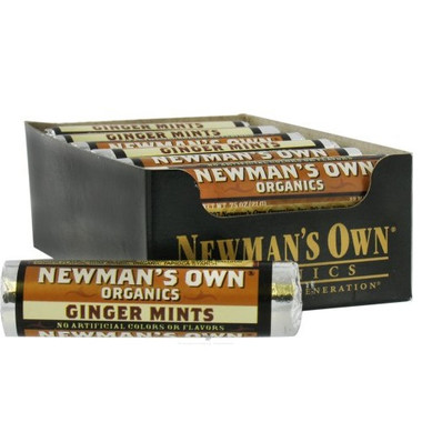 Newman's Own Organics Ginger Mint Roll (12x0.75Oz)