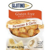 Glutino Parmesan/Garlic Bagel Chips (6x6 Oz)