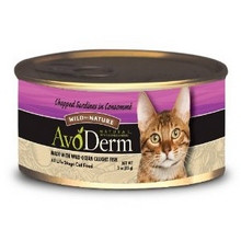 Avoderm Natural Chopped Sardines/Consomme Cat Food (24x3 Oz)