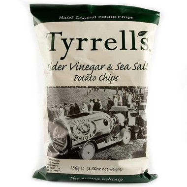 Tyrrells Chips SeaSalt Cider Vinegar (12x1.4Oz)