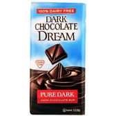 Dream Bar Pure Dark Chocolate Bar (12x3 Oz)