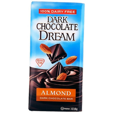 Dream Bar Almond Dark Chocolate Bar (12x3 Oz)
