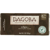 Dagoba Chocolate Eclipse Dark Chocolate Bar 87% (12x2 Oz)