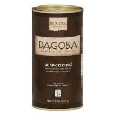 Dagoba Organic Chocolate Un Sweet Hot Chocolate (6x8OZ )