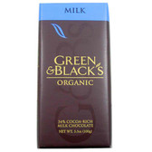 Green & Black Milk Chocolate (10x3.5 Oz)