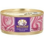 Wellness Canned Chicken Lobster Cat Food (24x5.5 Oz)