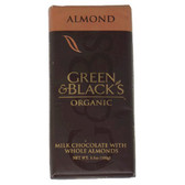 Green & Black Milk Chocolate With Almond (10x3.5 Oz)