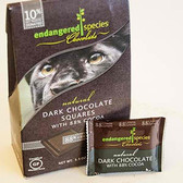 Endangered Species Bite Size Dark Chocolate Panther (6x10 CT)