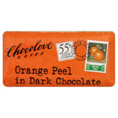 Chocolove Dark Chocolate Orange Peel Mini Bar (12x1.2 Oz)