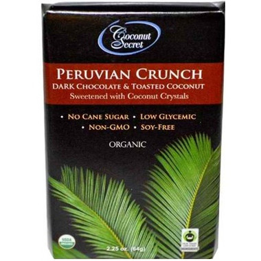 Coconut Secret Peruc Dark Chocolate Br (12x2.25OZ )