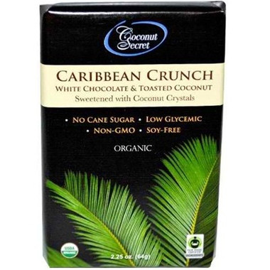 Coconut Secret Carib WhtChocolate Br (12x2.25OZ )